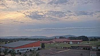 Weather camera view of Waldron HS.