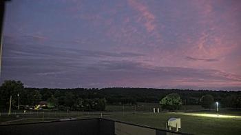 Weather camera view of Waldron HS.