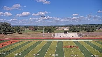 Weather camera view of Waldron HS.
