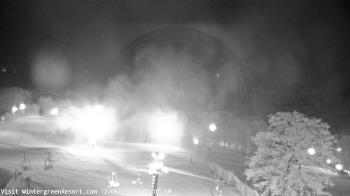 Weather camera view of Wintergreen Mtn. at 3600 ft. elev..