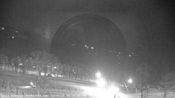 Weather camera view of Wintergreen Mtn. at 3600 ft. elev..