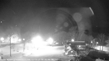 Weather camera view of Wintergreen Mtn. at 3600 ft. elev..