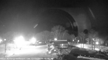 Weather camera view of Wintergreen Mtn. at 3600 ft. elev..