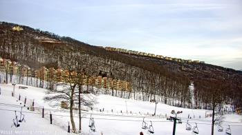 Weather camera view of Wintergreen Mtn. at 3600 ft. elev..