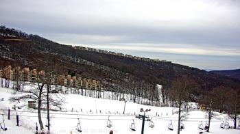Weather camera view of Wintergreen Mtn. at 3600 ft. elev..
