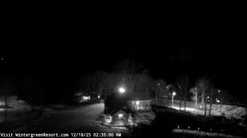 Weather camera view of Wintergreen Mtn. at 3600 ft. elev..