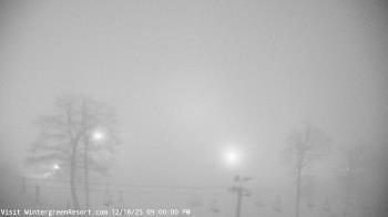 Weather camera view of Wintergreen Mtn. at 3600 ft. elev..