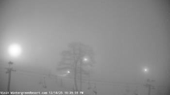 Weather camera view of Wintergreen Mtn. at 3600 ft. elev..
