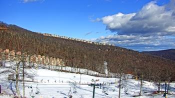 Weather camera view of Wintergreen Mtn. at 3600 ft. elev..