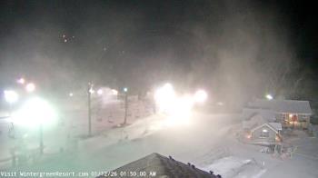 Weather camera view of Wintergreen Mtn. at 3600 ft. elev..