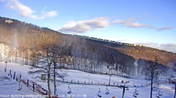 Weather camera view of Wintergreen Mtn. at 3600 ft. elev..