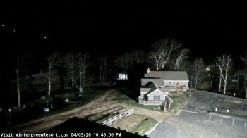 Weather camera view of Wintergreen Mtn. at 3600 ft. elev..
