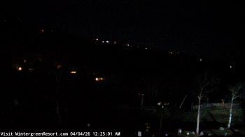 Weather camera view of Wintergreen Mtn. at 3600 ft. elev..