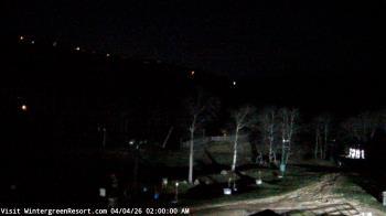 Weather camera view of Wintergreen Mtn. at 3600 ft. elev..