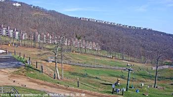 Weather camera view of Wintergreen Mtn. at 3600 ft. elev..