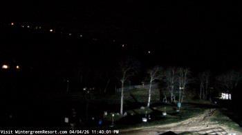 Weather camera view of Wintergreen Mtn. at 3600 ft. elev..
