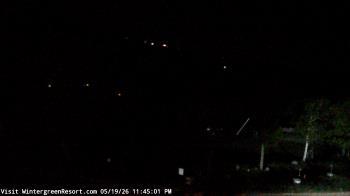 Weather camera view of Wintergreen Mtn. at 3600 ft. elev..