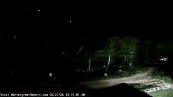 Weather camera view of Wintergreen Mtn. at 3600 ft. elev..