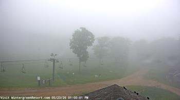 Weather camera view of Wintergreen Mtn. at 3600 ft. elev..