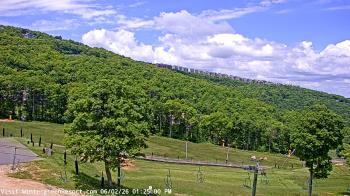 Weather camera view of Wintergreen Mtn. at 3600 ft. elev..