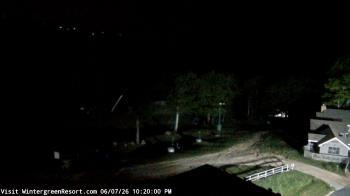 Weather camera view of Wintergreen Mtn. at 3600 ft. elev..