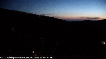 Weather camera view of Wintergreen Mtn. at 3600 ft. elev..