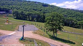 Weather camera view of Wintergreen Mtn. at 3600 ft. elev..