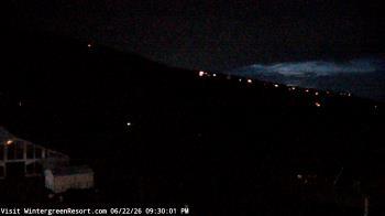 Weather camera view of Wintergreen Mtn. at 3600 ft. elev..