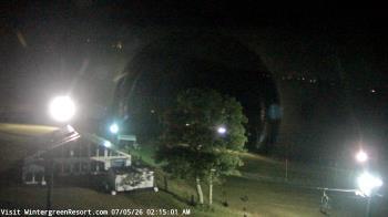Weather camera view of Wintergreen Mtn. at 3600 ft. elev..