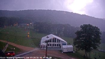 Weather camera view of Wintergreen Mtn. at 3600 ft. elev..