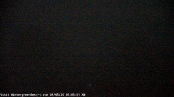 Weather camera view of Wintergreen Mtn. at 3600 ft. elev..