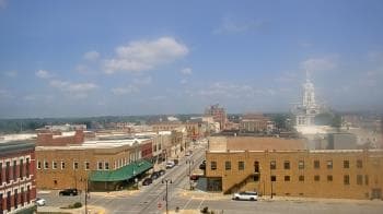 Weather camera view of Westown Senior Apartments.
