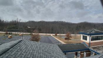 Weather camera view of Wrigley Elementary School.