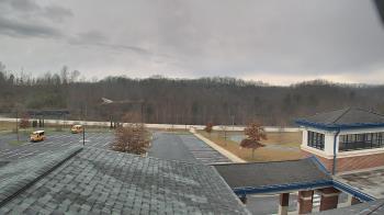 Weather camera view of Wrigley Elementary School.