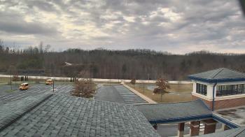 Weather camera view of Wrigley Elementary School.