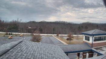 Weather camera view of Wrigley Elementary School.