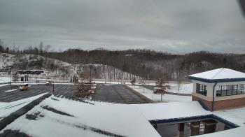 Weather camera view of Wrigley Elementary School.