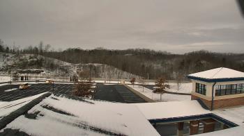 Weather camera view of Wrigley Elementary School.
