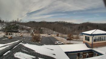 Weather camera view of Wrigley Elementary School.