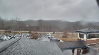 Weather camera view of Wrigley Elementary School.