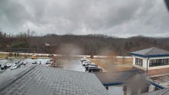 Weather camera view of Wrigley Elementary School.