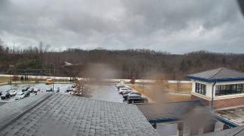 Weather camera view of Wrigley Elementary School.