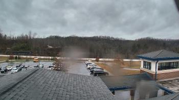 Weather camera view of Wrigley Elementary School.