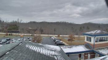 Weather camera view of Wrigley Elementary School.
