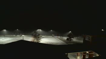 Weather camera view of Wrigley Elementary School.