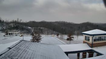 Weather camera view of Wrigley Elementary School.