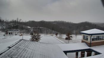 Weather camera view of Wrigley Elementary School.