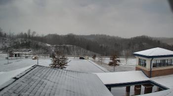 Weather camera view of Wrigley Elementary School.