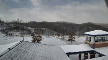 Weather camera view of Wrigley Elementary School.