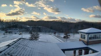 Weather camera view of Wrigley Elementary School.